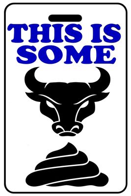 This Is Some Bullshit with Blue Logo