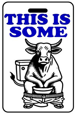 This Is Some Bullshitting with Blue Logo This Is Some Bullshitting with Blue Logo