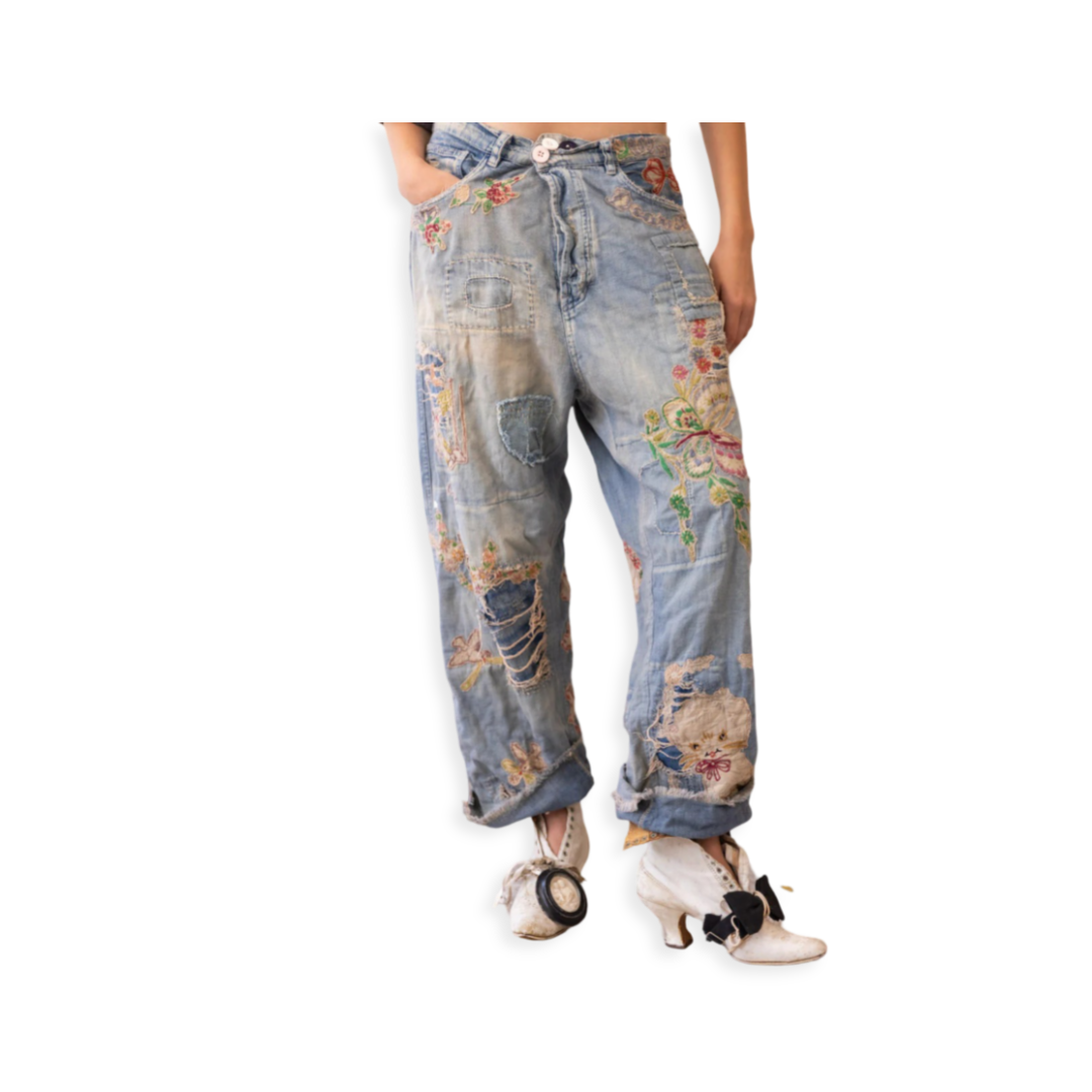 Magnolia Pearl Pants 423 (Washed Indigo)