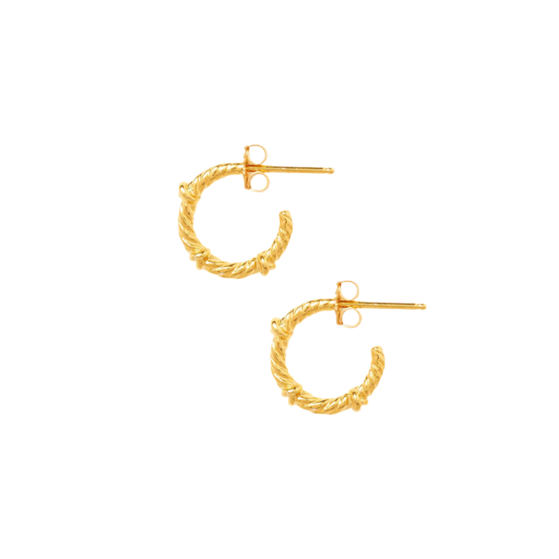 Chan Luu Sailor Hoops Mini Gold