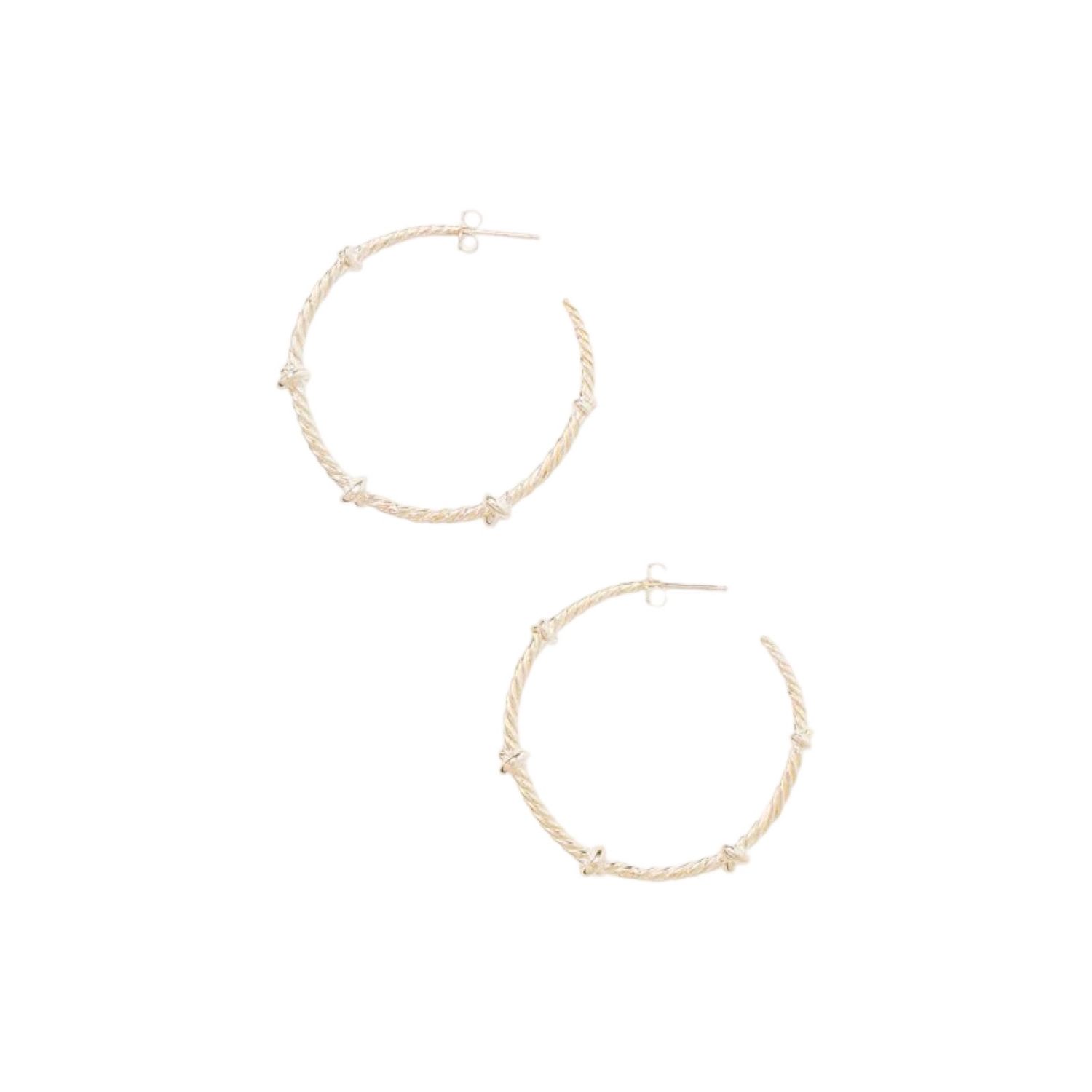 Chan Luu Sailor Hoops Maxi Silver