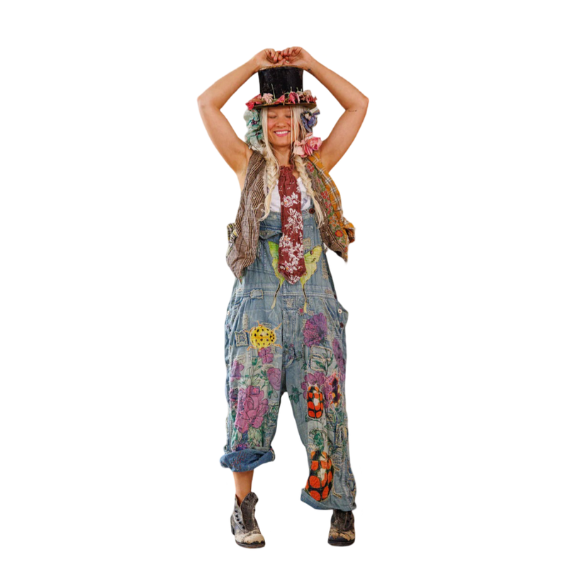 Magnolia Pearl Overalls 149 (Washed Indigo)