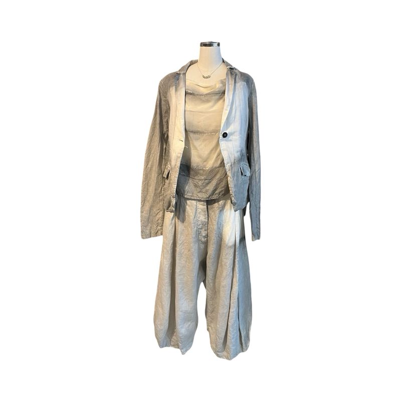 Rundholz Hand Painted Linen Jacket