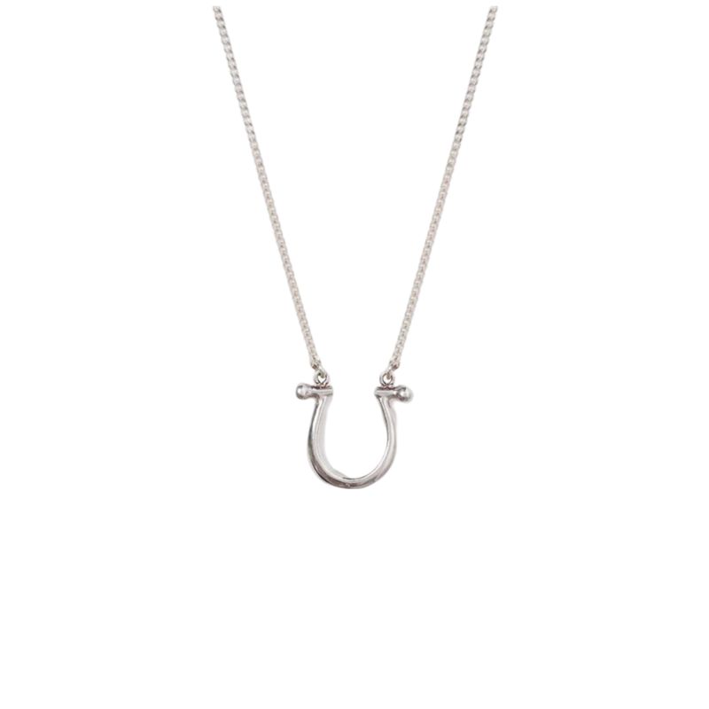 Chan Luu Horseshoe Necklace Silver