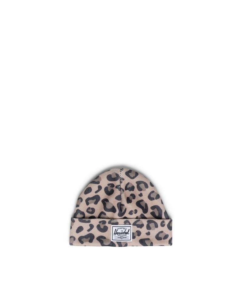 Herschel FA21 Poly Beanie, Color: Leopard, Size: 0-6m