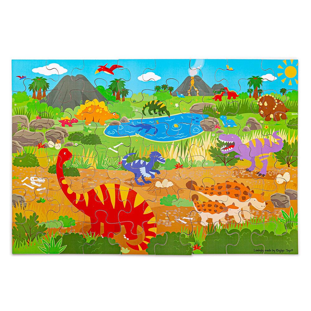 BigJigs 48pc Puzzle, Color: Dawn of the Dinosaur