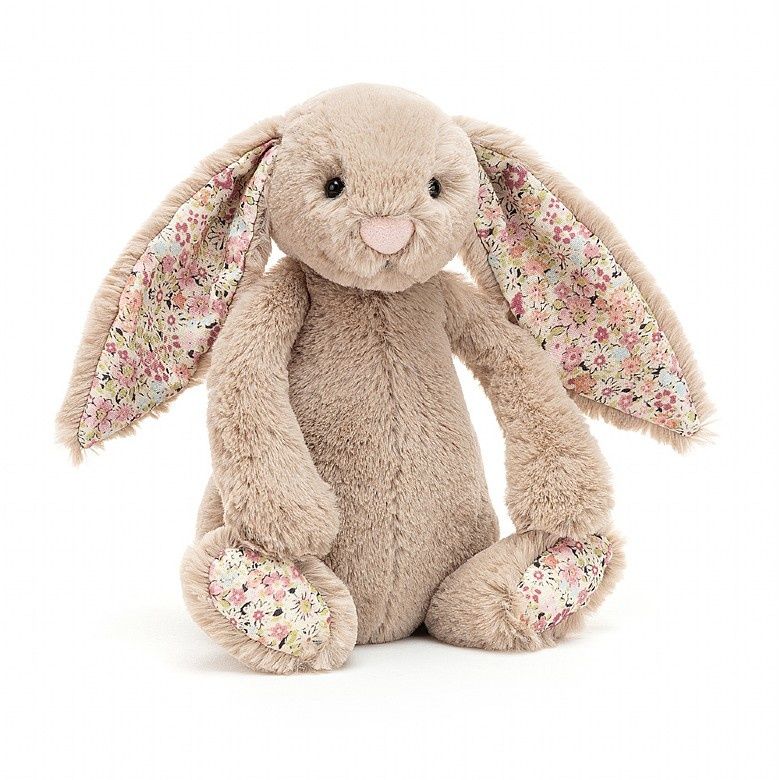 JellyCat Small Blossom Bunny, Color: Bea Beige