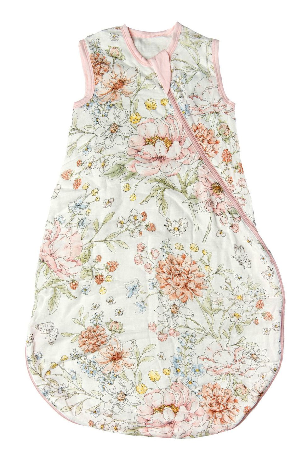 LouLou Sleep Bag 0.5 Tog, Color: Secret Garden, Size: 0-6M