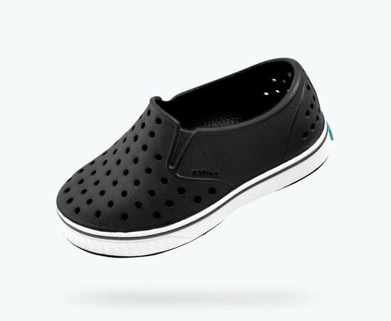 Native SP23 Miles Child, Color: JfyBlk/Wht, Size: C4