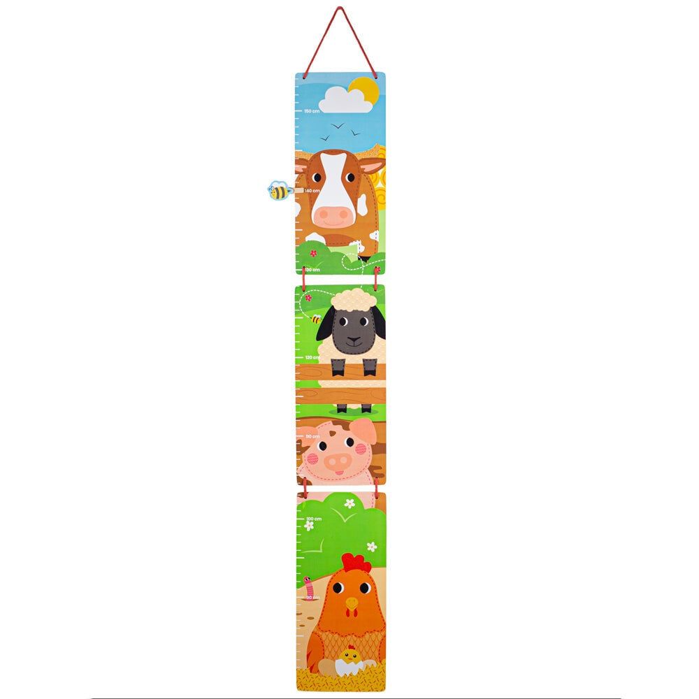 BigJigs Height Chart, Color: Farm