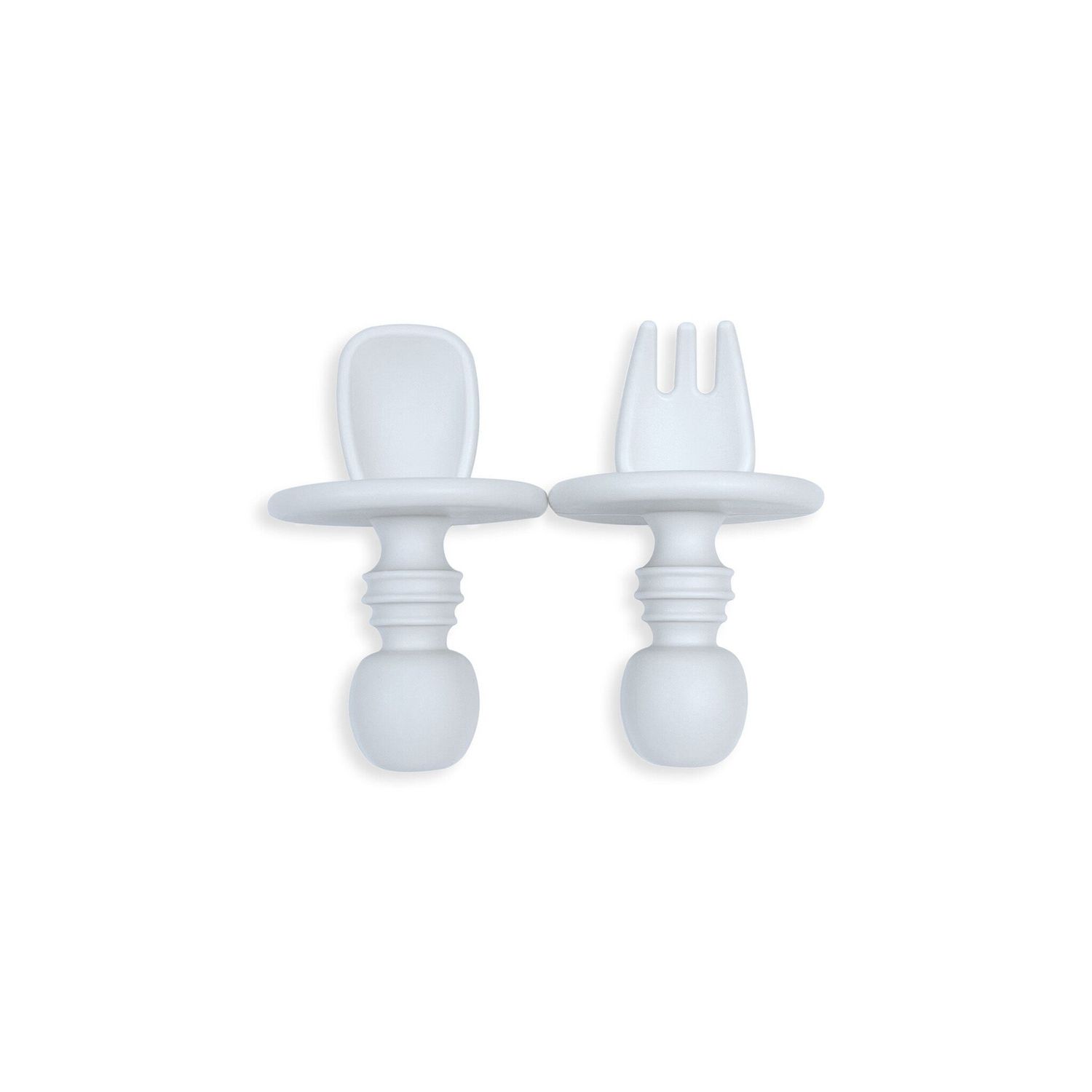 Kushies Sili Fork &amp; Spoons Set, Color: Blue