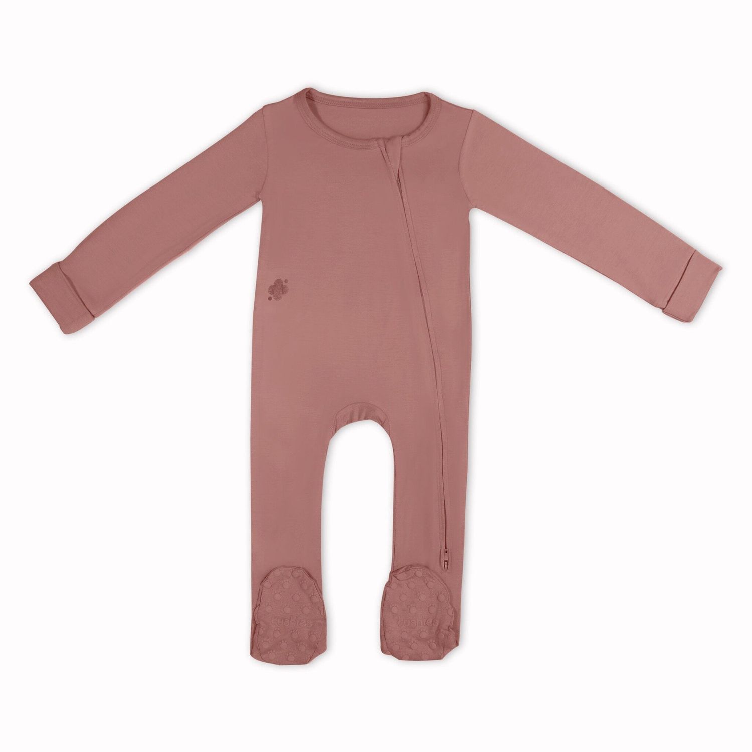 Kushies FA23 Komfies Side Sleeper, Color: Rose, Size: 3M