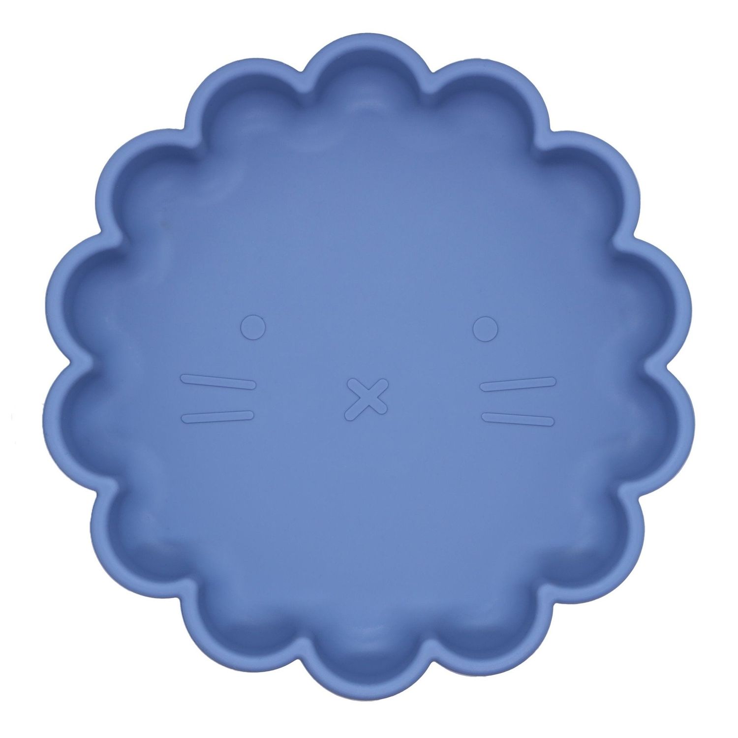 Kushies Sililion Plate, Color: Min Blue
