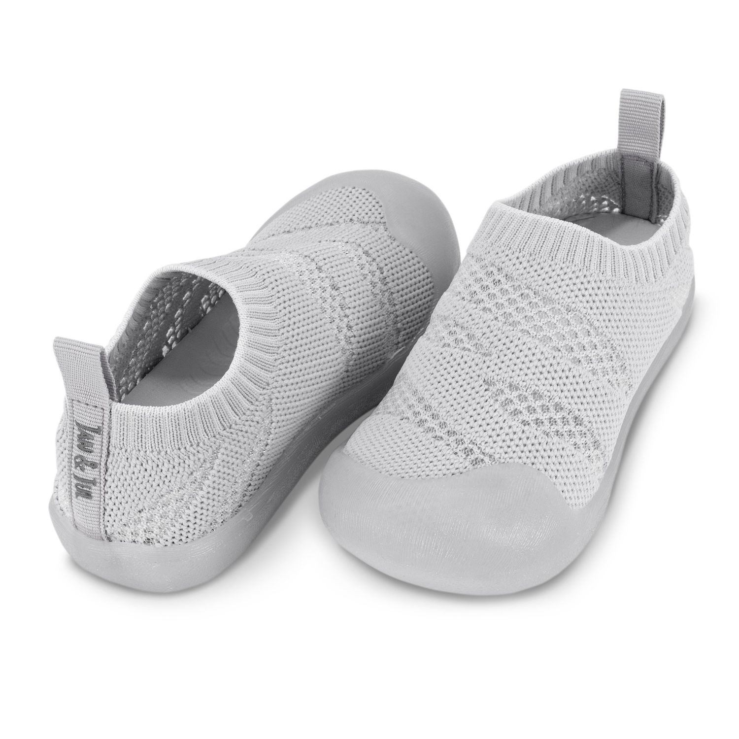 J&amp;J SP24 Jelly Jumper Flow Shoes, Color: Grey, Size: 5