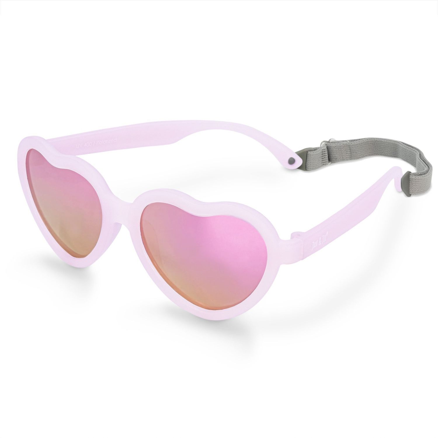 J&amp;J S24 HeartSunglass, Color: FrostyLavender, Size: M 2-6Y