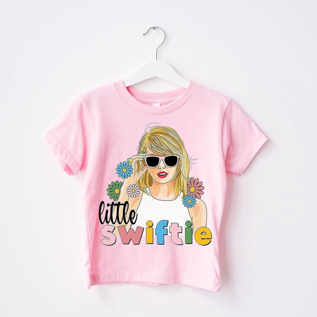 CC Little Swiftie T-Shirt, Color: Pink, Size: XS 6-7Yrs