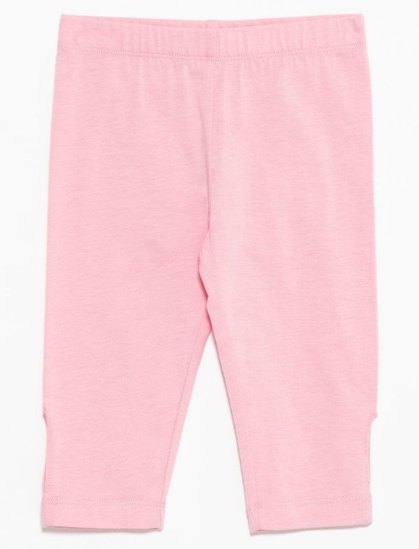 MID SP21 G Yth Pink Capri Legging