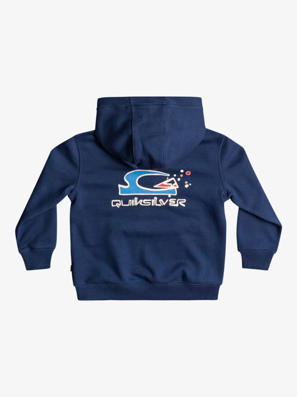 QS FA22 B Checker Logo Hoodie