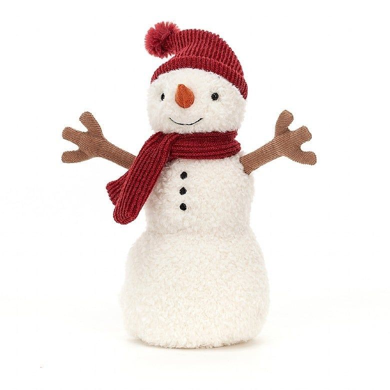 JellyCat Teddy Snowman 