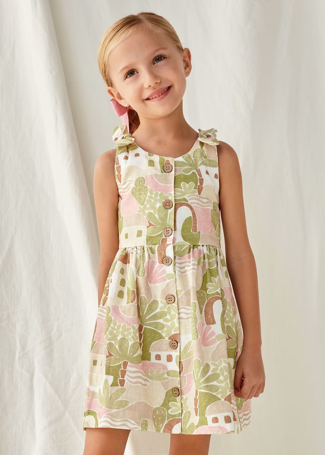 Mayoral SP24 G Hut Dress