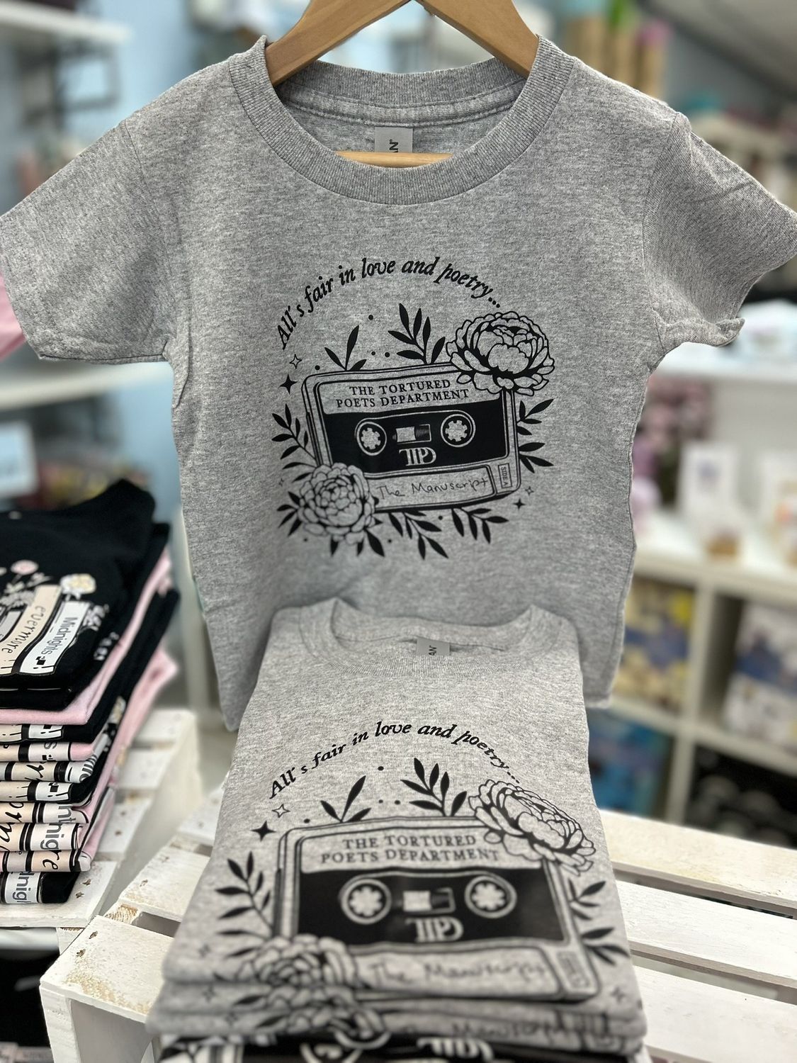 TS The Manuscript  T-Shirt Grey