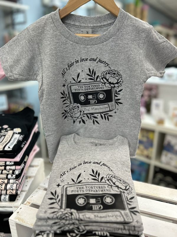 TS The Manuscript  T-Shirt Grey