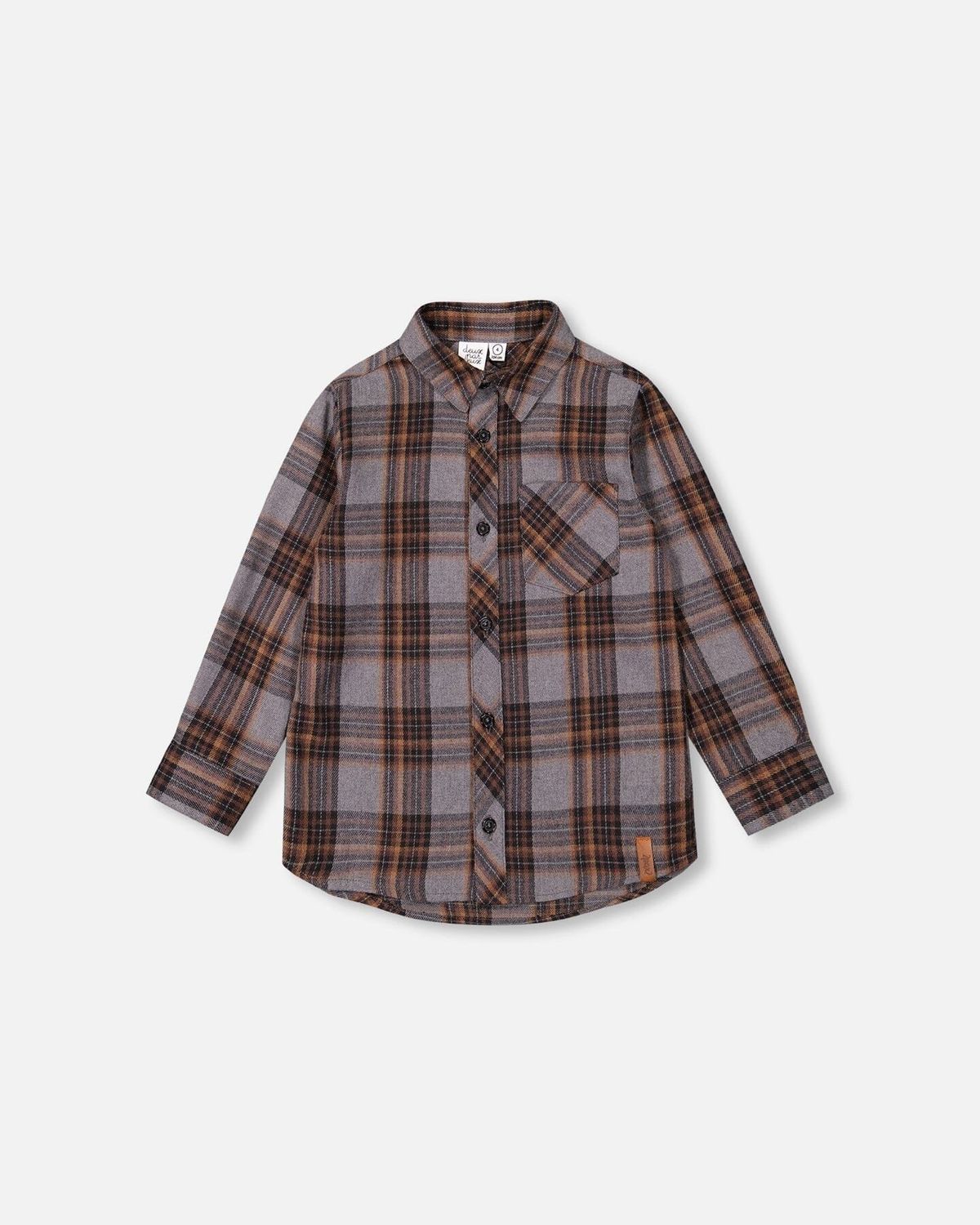 DPD FA23 B Flannel Plaid Shirt