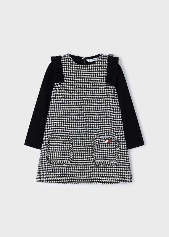Mayoral FA23 G Check Dress