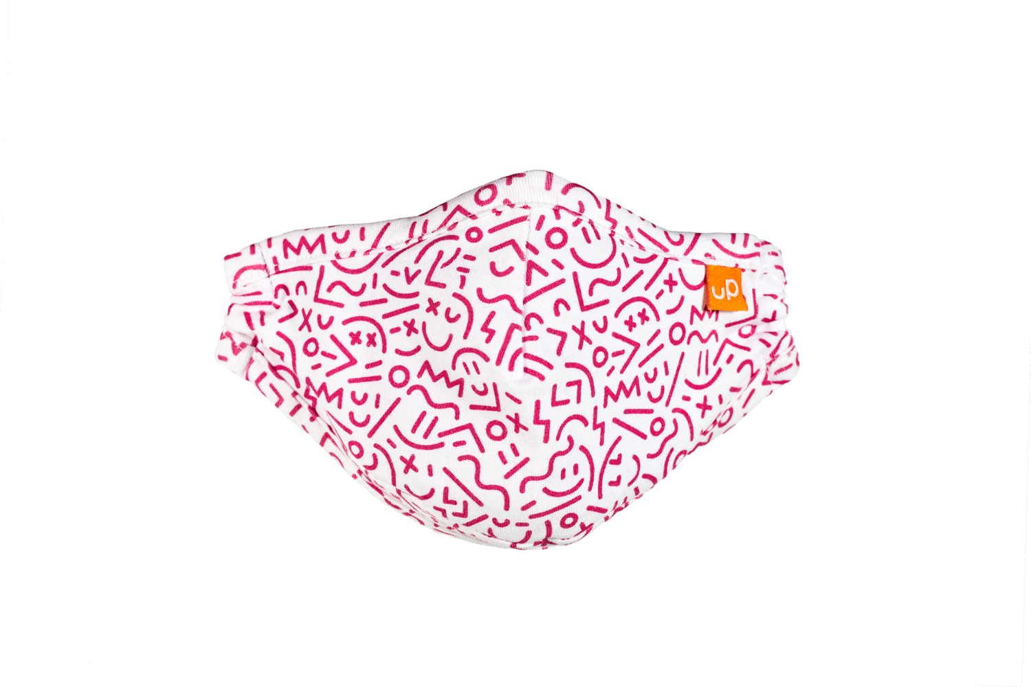 UP 2 Masks + 4 Filters Pink/Navy