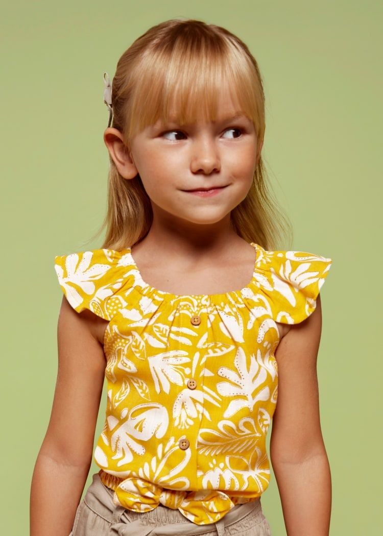 Mayoral SP24 G Leaf Blouse