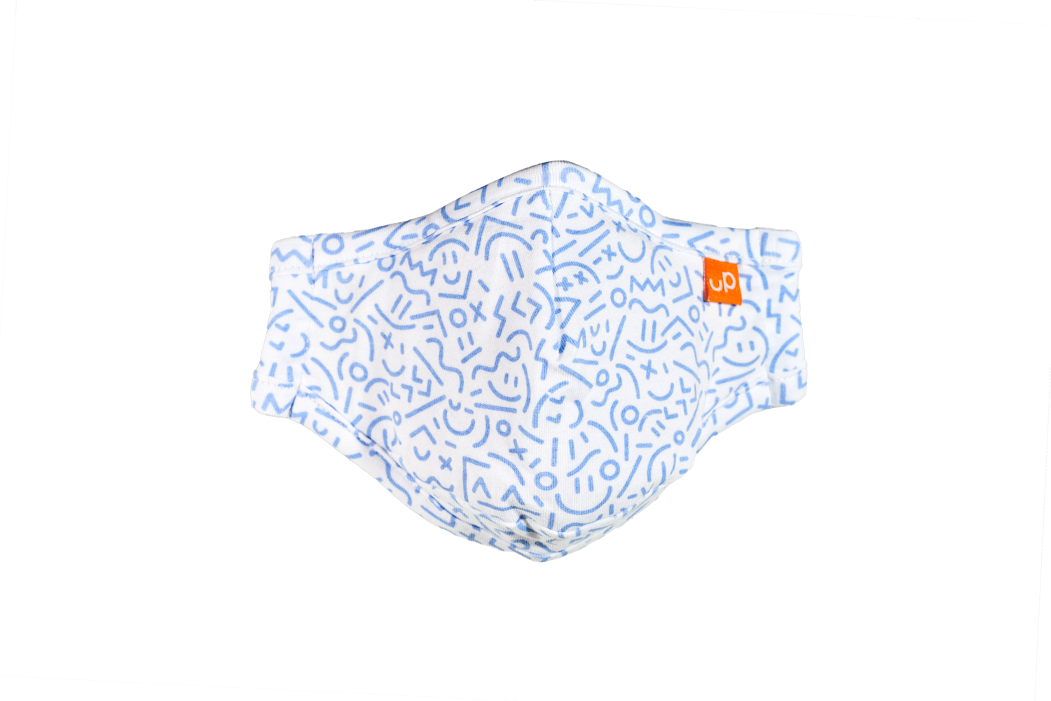 UP 2 Masks + 4 Filters Blue/Navy