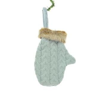 Starlight Grey Mitten Ornament