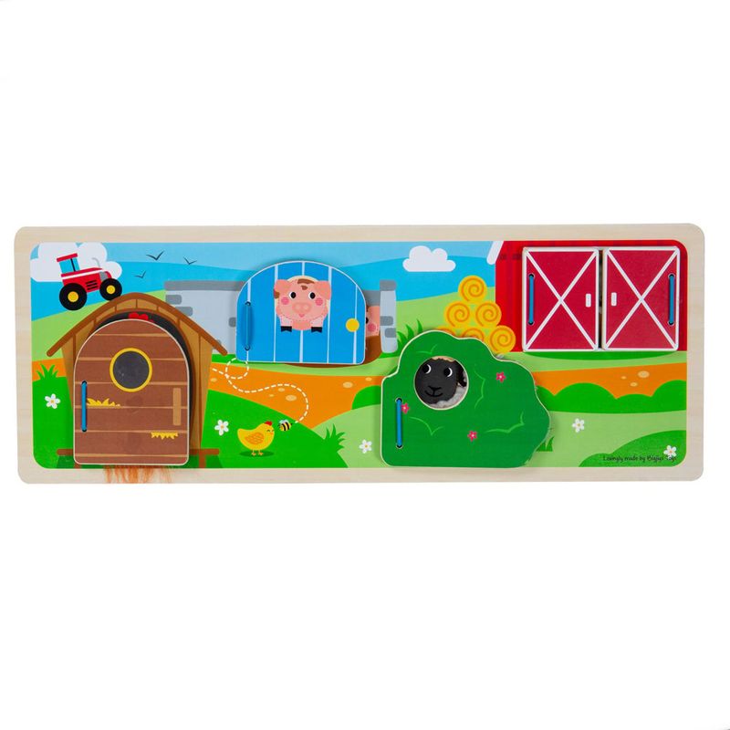 BigJigs On the Farm Sensory Board