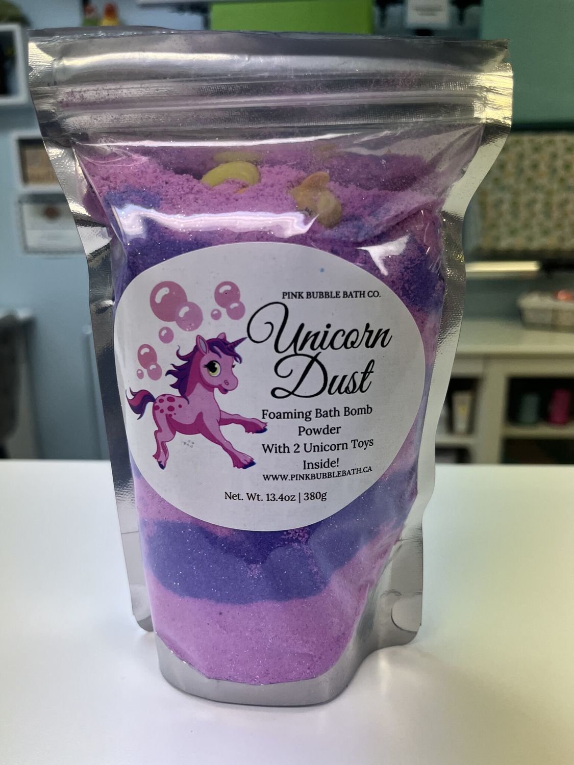 Pink Bubble Unicorn Dust