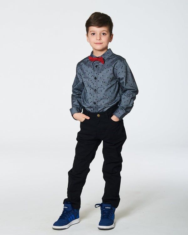 DPD FA24 B Shirt W BowTie