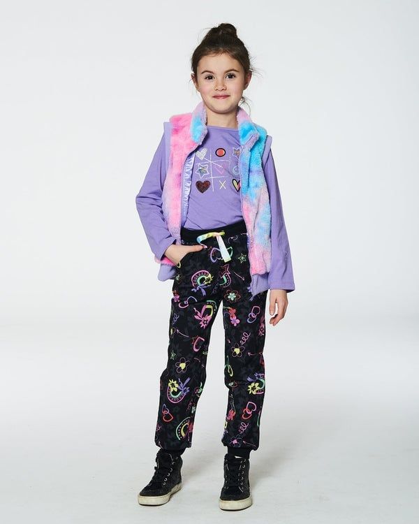 DPD FA24 G Multi Fur Vest