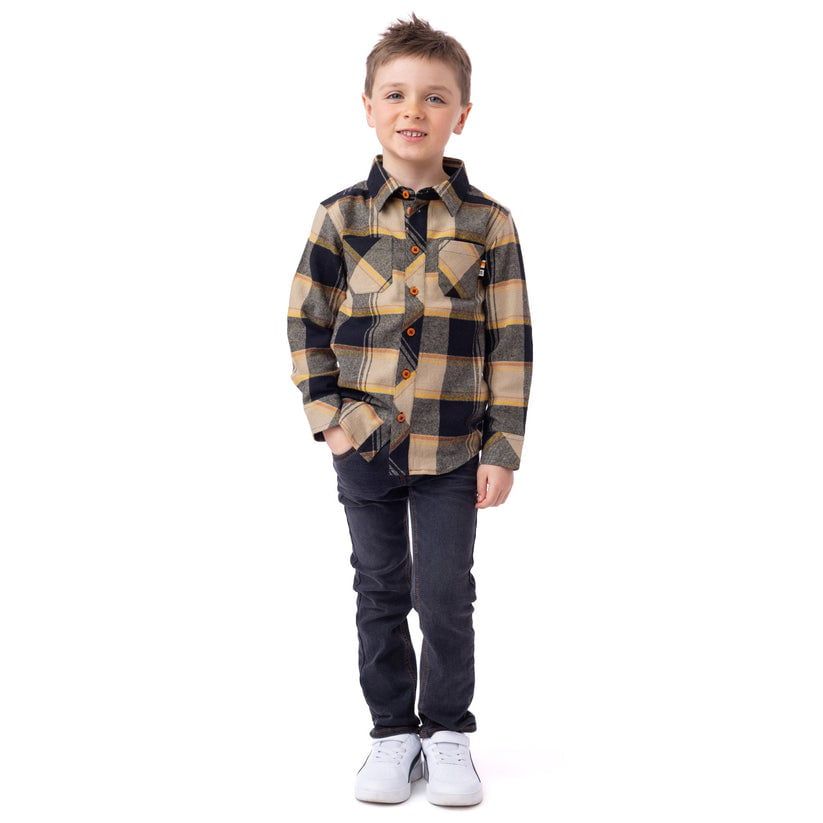 Nano FA24 B Brown Collar Shirt