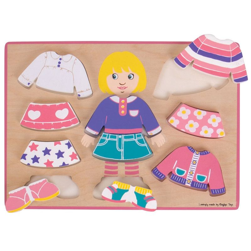 BigJigs Dressing Girl Puzzle