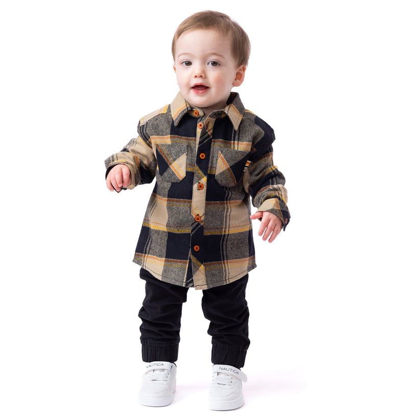 Nano FA24 BbyB Brown Collar Shirt