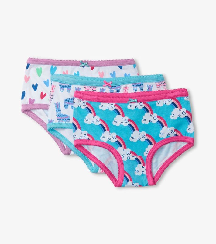 Hatley FA24 G Happy Print Underwear 3pk