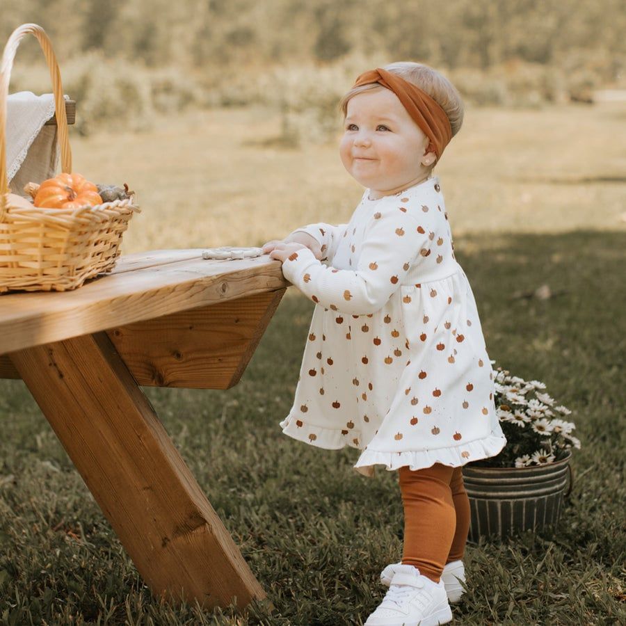 PL FA24 BbyG Pumpkin Dress Set