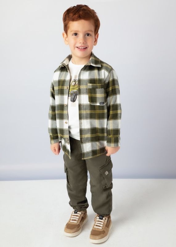 May FA24 B Check Overshirt