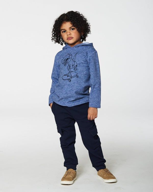 DPD FA24 B Hooded Dino Shirt 