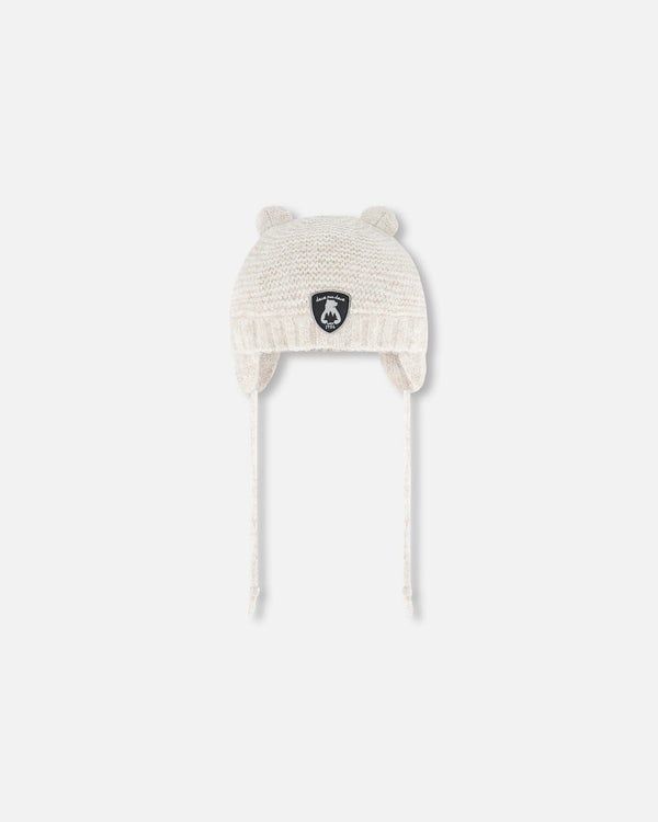 DPD FA24 Bby Knit Hat w/EarFlaps