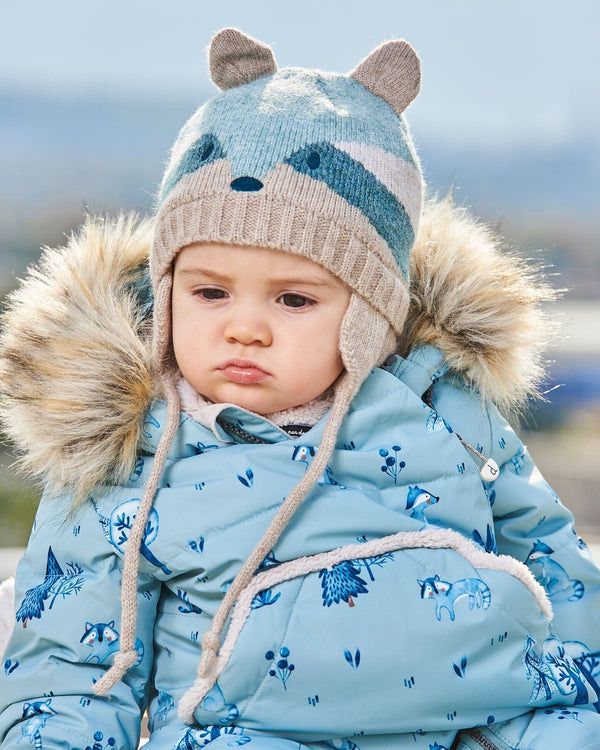 DPD FA24 Bby Raccoon Knit Hat