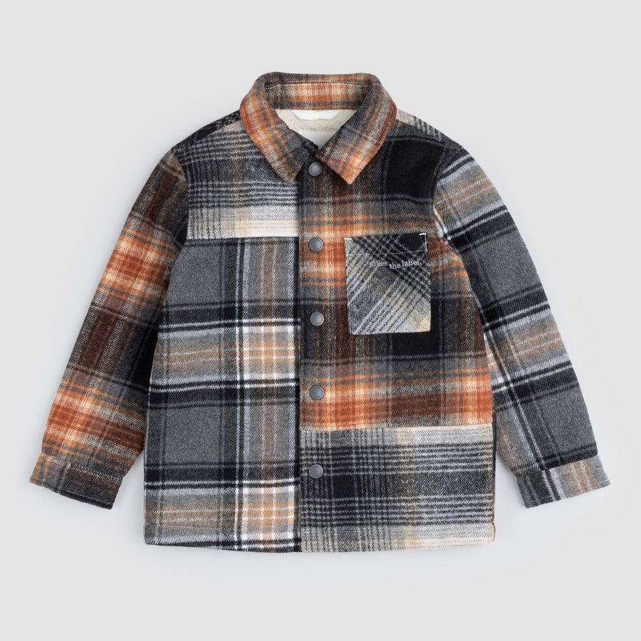PL FA24 B Plaid Shacket