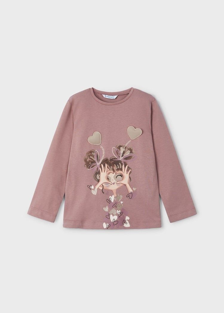 May FA24 G Girl w/Hearts Top