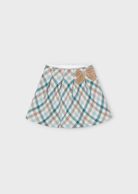 May FA24 G Check Skirt