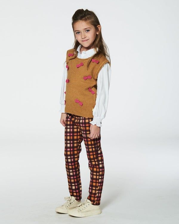 DPD FA24 G Knit Vest with Bows