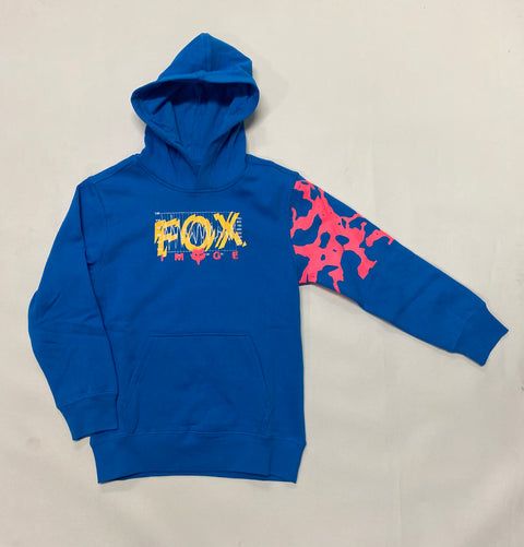 Fox FA24 Energy Fleece PO, Color: Tru Blu, Size: S 6/7